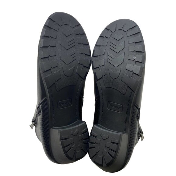 Propet Tobey Ankle Bootie Shoes Women's 10 Black Leather Block-Heel Zipper‎ NEW - Picture 7 of 14